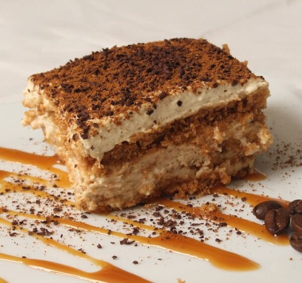 Almond Tiramisu Cake